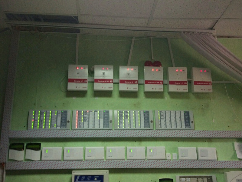 Система охранно-тревожной и пожарной сигнализации в Чувашском отделении ПАО "ВТБ"